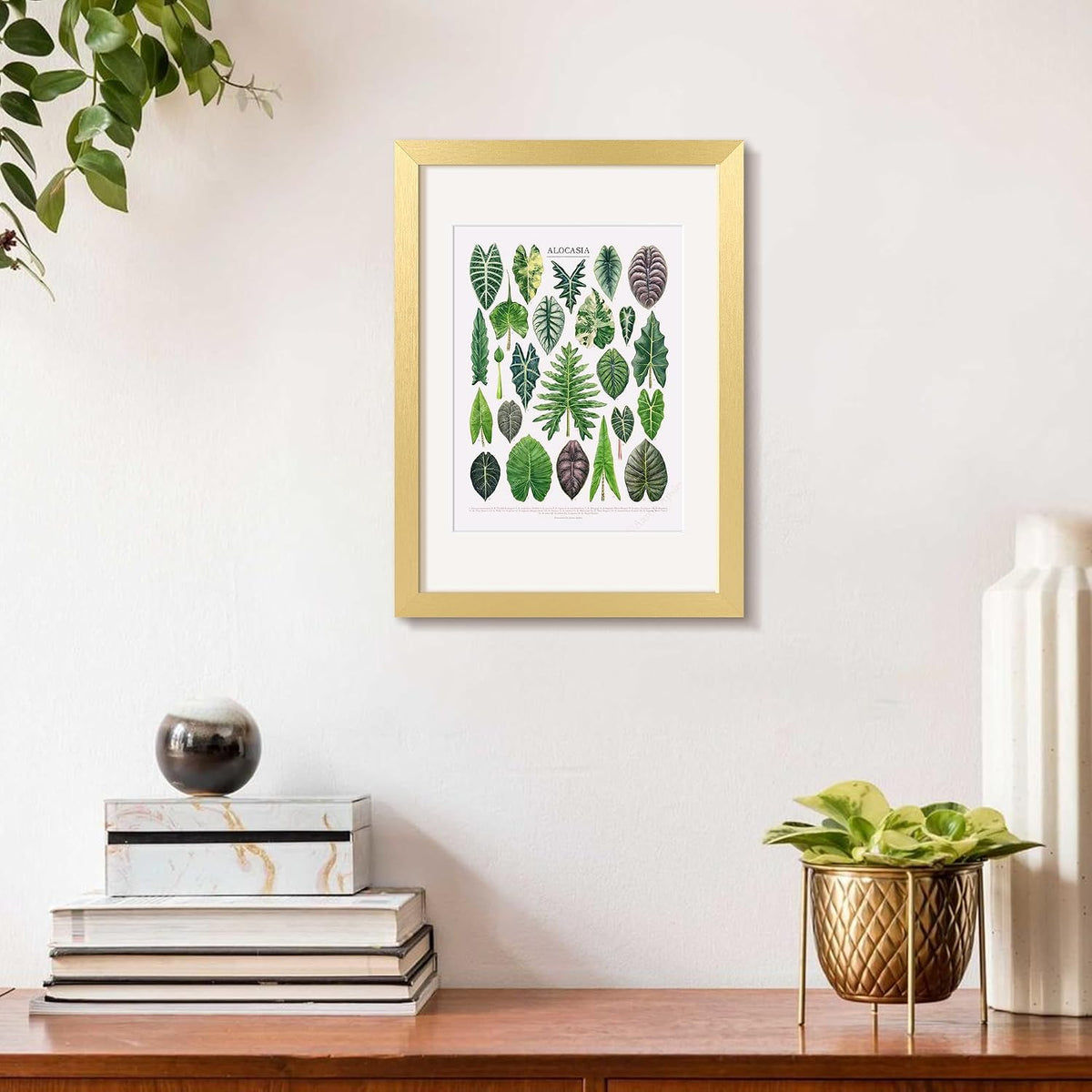 upsimples 50x70cm Puzzle Frame, Wall Decor Frames - Gold / 8.3x11.7 - image 2