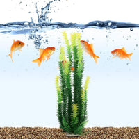 18 Inch Artificial Aquarium Plants – Essentials for Fish - Green - image 2
