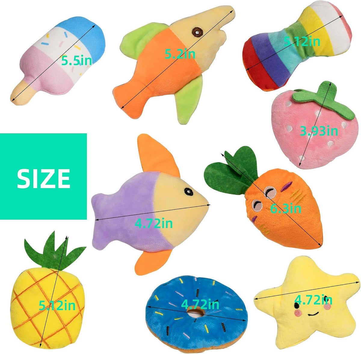 19 Pack Dog Toys for Small Dogs - Puppy Toys（19pack） - image 3