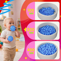 Realhaha 2.76 inch ball pit balls in mixed colors - view 33