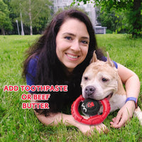 Dog Toys for Aggressive Chewers Large Medium Small Breed - Red / Medium - image 2