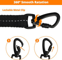 Long Dog Leash 15 FT: Heavy Duty Rope Leashes for Dogs Training - Orange / 100ft*1/3'' - image 3