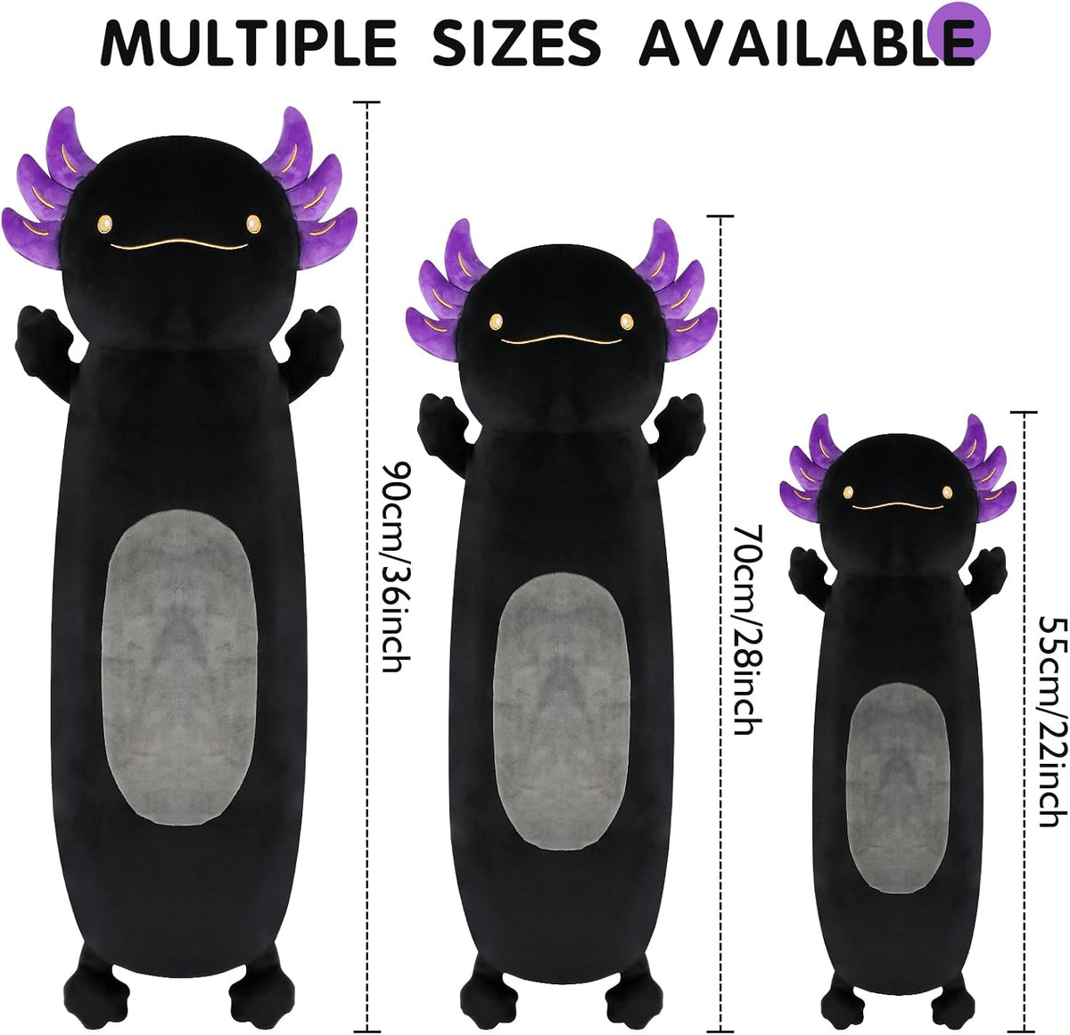 Dalmao 36" Cat Stuffed Animal - Axolotl / 36 inch - image 3