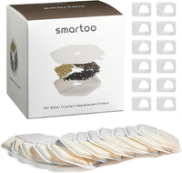 Smartoo 9 PCS Official Filters - Silver / 12 Filters + 12 Sponges