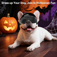 Dog Helmet and Goggles for Small Dogs - Small-(Black+Black) - image 2