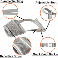 Dog Muzzle for Small Medium Large Dogs Soft Air Mesh Muzzles – Essentials for Dogs - Grey / XS (Snout 5¼"-6") - image 3