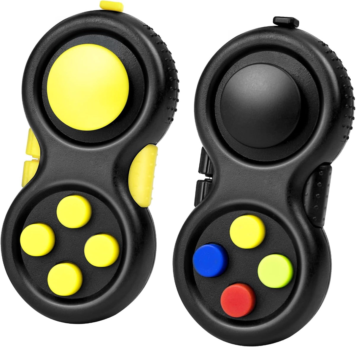 Original Fidget Toy Game, Rubberized Classical Controller – Fun for Kids & Family - 2 / Original Version/Yellow Style