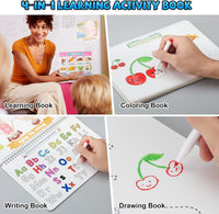 Huijing Montessori Preschool Learning Activities Busy Book - Green - image 3