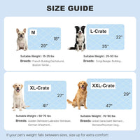 ZOMISIA Cooling Dog Mat Extra Large - 41x27"(XL-Crate) / Blue - image 3