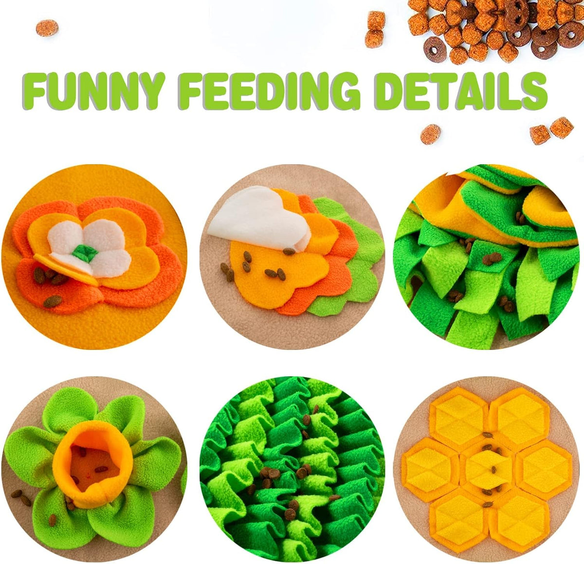 Snuffle Mat for Dogs 40'' X 27'' Large Dog Feeding Mats Pet Sniff - image 3