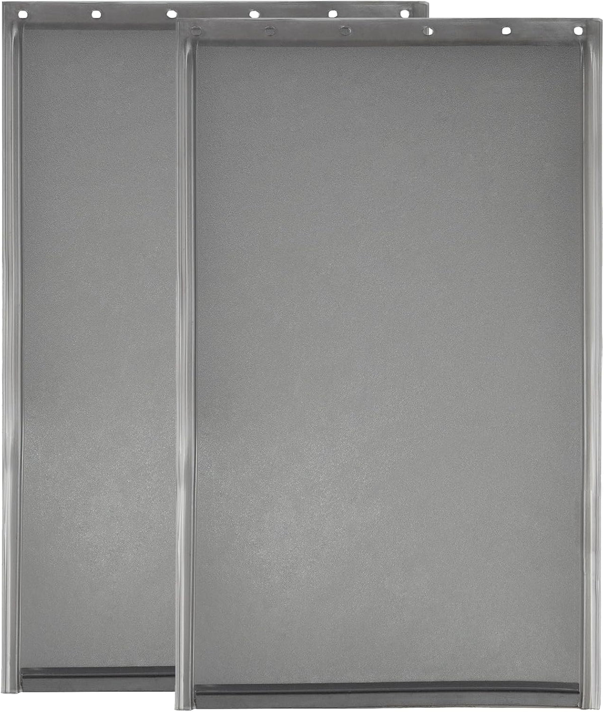AMZOO Large Replacement Dog Door Flap PetSafe 16 7/8” x 10 1/8” - Matte Gray / Extra Large / 2