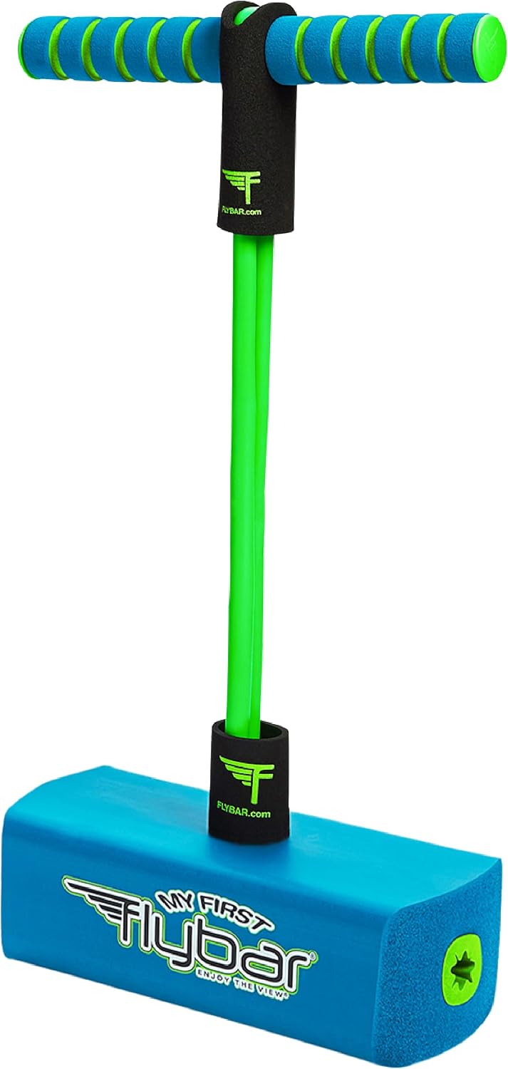 Flybar My First Foam Pogo Jumper for Kids Fun and Safe Pogo Stick - Blue