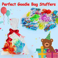 Thremhoo 40 pack glow in the dark sticky hands party favors in red, yellow, blue and purple - view 5