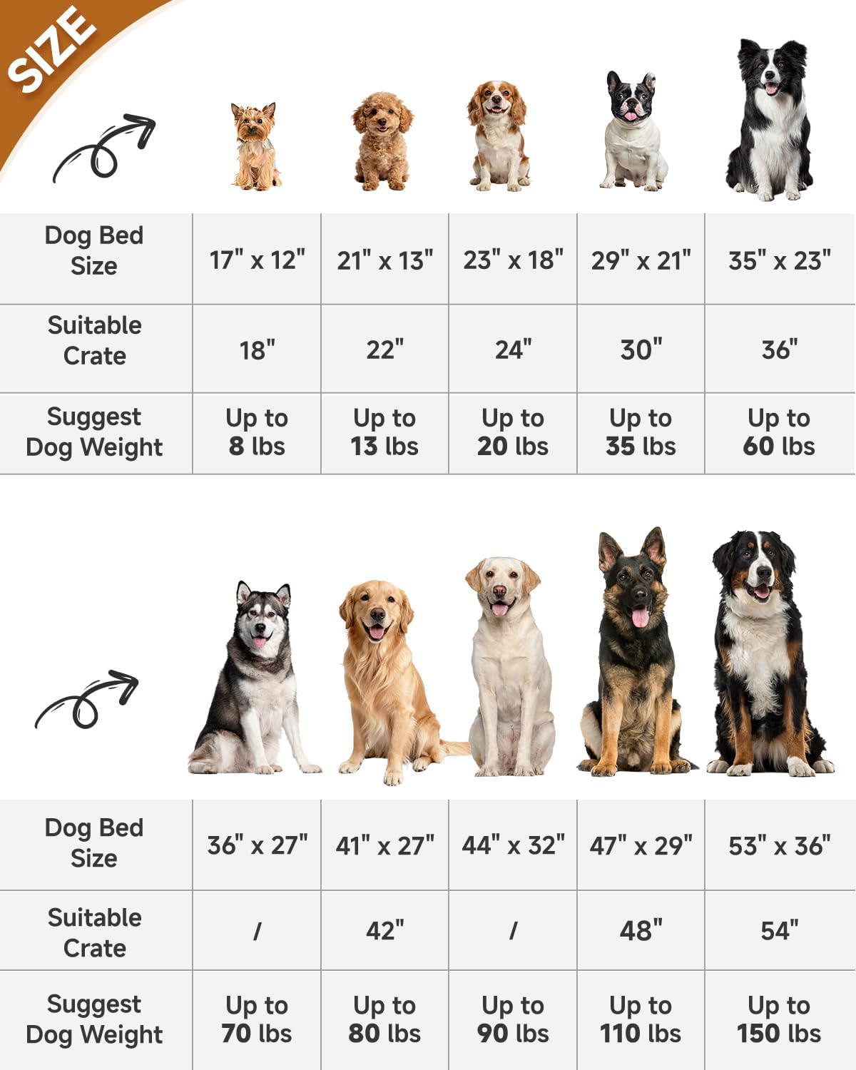 KSIIA Washable Dog Bed Medium Size Dog Crate Bed Plush Pet Mat - Grey / 29.0"L x 21.0"W x 3.0"Th - image 3