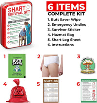 Funny Survival Set Gag Gift with Underwear - image 2