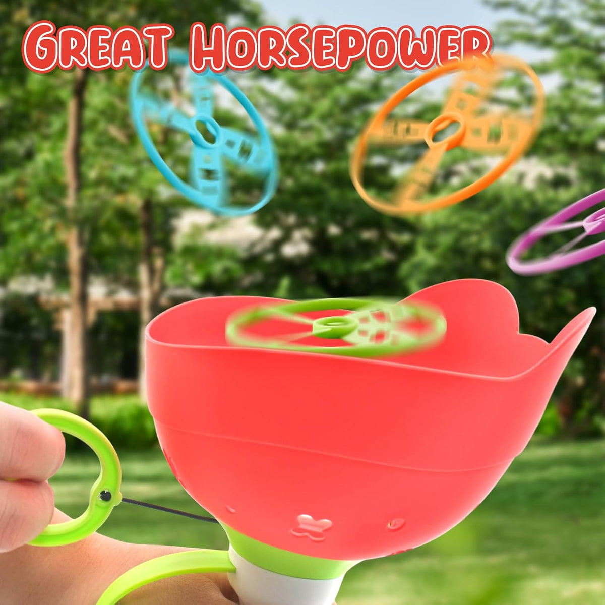 Outside Toys for Kids Ages 4-8 - Red+Green - image 4