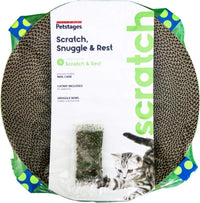 Catstages Scratch, Snuggle & Rest 2-in-1 Cat Scratcher & Lounger - Scratch Snuggle & Rest / One-Size (Pack of 6) - image 2