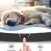 Upgraded AirTag Dog Collar, IP68 Waterproof Air Tag Dog Collar Holder, Reflective, Ultra-Durable, Comfortable Padded, Heavy Duty Dog Collars for Small Medium Large Dogs (XS (10.25"-13"), Hotpink)