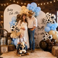 HILAVO Toy Inspired Story Balloons - Cow Blue Brown / 35PC - image 3