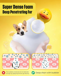 Electric Dog Shampoo Dispenser Dog Shampoo Sprayer Duck Shampoo - Yellow - image 4