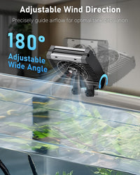 Pawfly Aquarium Chiller Fan, Quiet Aquarium Fan for Axolotl Tank - 1 Fan - image 4