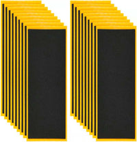Fingerboard Grip Tape, PRO Quality 8 Sheets Foam Black Wooden Mini Skateboard Strong Adhesive - 8pcs