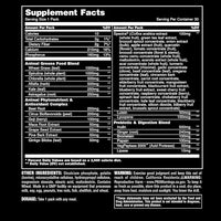 Animal Daily Greens Pill Packs - Kale, Wheat Grass, Alfalfa & More - Convenient Prebiotic and Probiotic Superfood Blend for Superior Digestion, Gut Health, and Immunity For Men & Women - 30 Day Supply