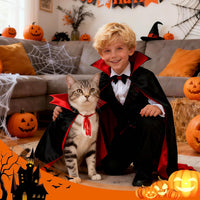 OLANRUN Dog Costumes, Dog Halloween Costumes Vampire Cloak - Small - image 4