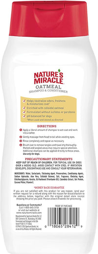 Nature's Miracle 2-in-1 Oatmeal Dog Shampoo & Conditioner - image 2
