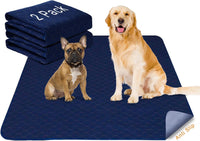 2Pack Pee Pads for Dogs Washable 53”x53”, Pet Pads Waterproof - 2Pack 53”x53”
