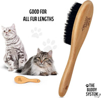 The Buddy System, Soft Cat Brush with Boar Bristles - image 3