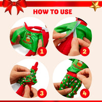 JOYIN 4 Pcs Christmas Elf Accessories - Cute - image 4