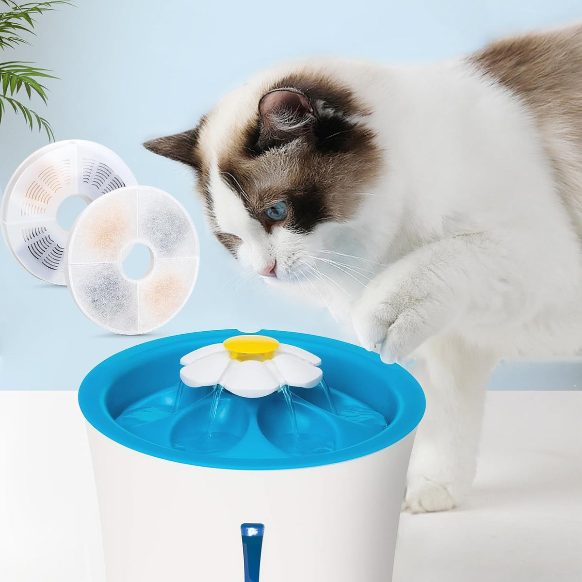 12 Pack Cat Water Fountain Filter Replacement Compatible with Catit - 12 pack - image 4