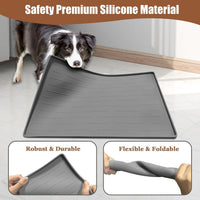 51.2"x25.6" Largest Dog Food Mat - Dark Green / 24"L x 16"W - image 4