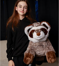 BENINY 31 Inch Giant Bunny Stuffed Animal - Raccoon_brown 30in - image 3