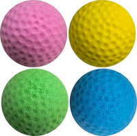 Cat Foam Ball Cat Sponge Ball Toy Soccer Toy – Essentials for Cats - 4 Pack Mixed