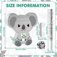 Lewtemi Robot Piñatas Birthday Party Favor - Koala Style - image 3