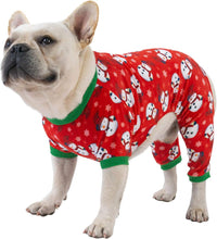 CuteBone Dog Halloween Pajamas Puppy Onesies Small Dogs Soft Pjs Coat - Small / Xmas136