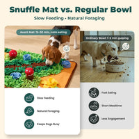 Avont Snuffle Mat for Dogs, Extra-Large 29.9"x21.3" Slow Feeder – Essentials for Dogs - image 2