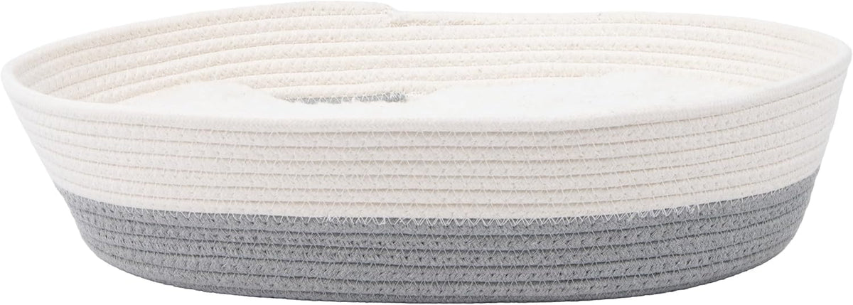 Kitty City Cat Bed, Cotton, 14"W x 19"L x 5"H – Essentials for Cats - image 2