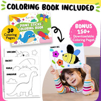24 Thin Washable Paint Sticks for Kids - 24 Thin - image 4