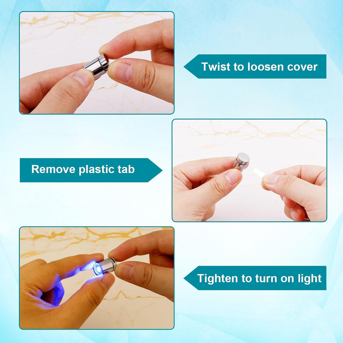 10pcs Mini Led Lights for Craft - Blue / 20 - image 4