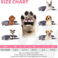 KOOLTAIL Dog Socks for Hot Pavement, Summer Breathable Dog Socks to Prevent Licking Paws, Non Slip Pet Boots & Paw Protectors for Hardwood Floor,Grippy Shoes for Small Medium Large Senior Dogs,Pink M
