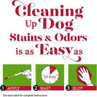 Nature's Miracle Stain and Odor Remover for Dogs, Odor Control Formula, Refill, 1.33 Gal