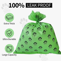 Dog Poop Bags Rolls with Dispenser 150 Count Biodegradable Bags - 1 Count (Pack of 150) / C-Green(Ocean)-1 Dispenser+150 Bags - image 4