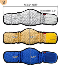 Mkono Belly Bands for Male Dogs - Blue,White,Yellow / Small - image 2