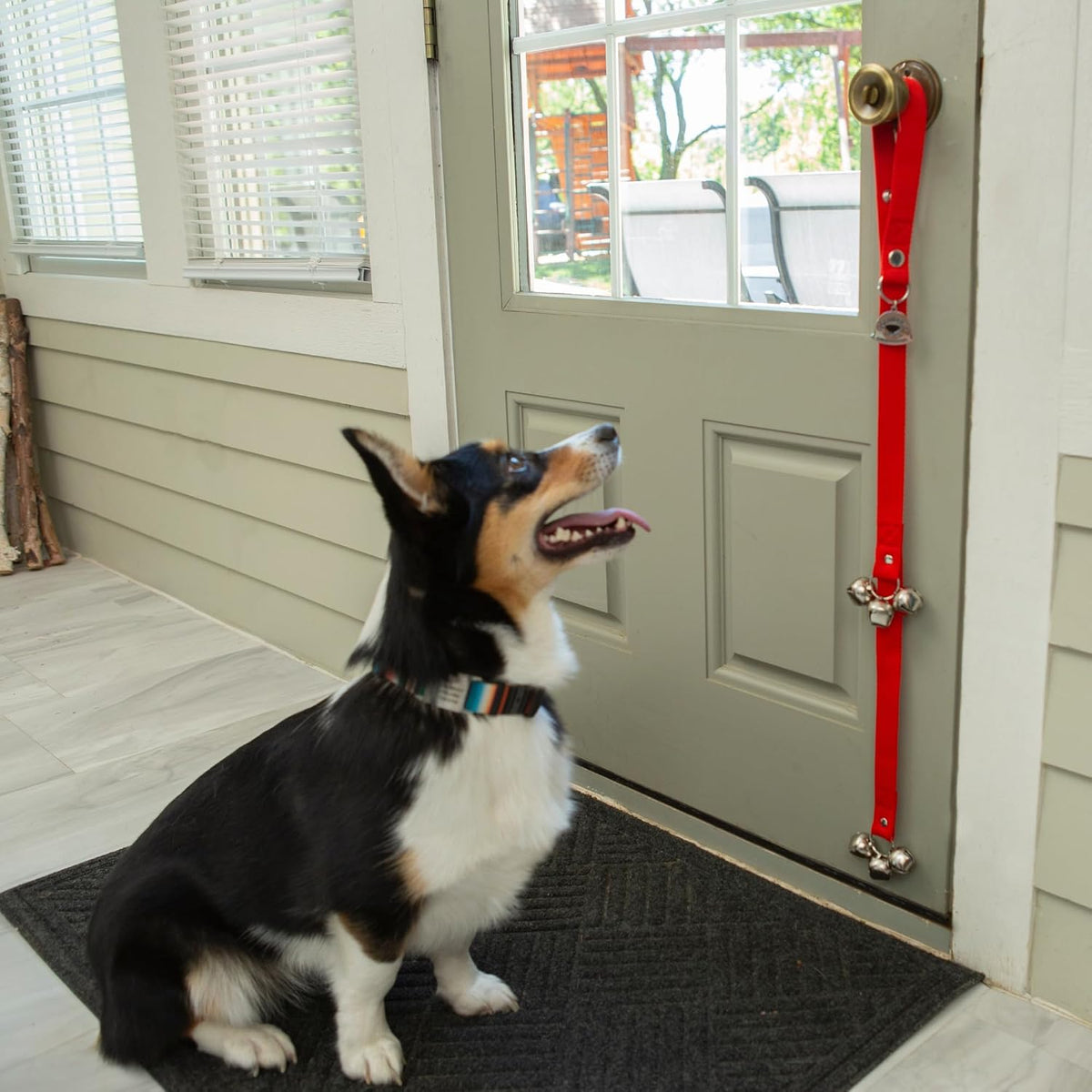 Caldwell's Pet Supply Co. Dog Potty Bells, Dog Door Bell - One Potty Bell / Red - image 3