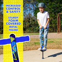 Flybar Jolt Pogo Stick for Kids - Geo - image 3