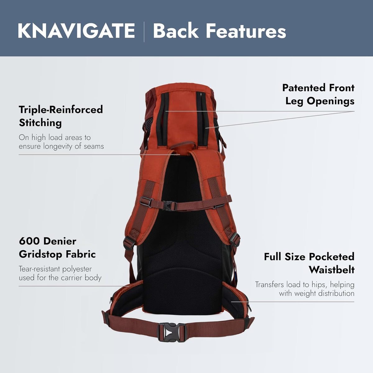 K9 Sport Sack Knavigate - Medium, Dune – Essentials for Dogs - Dune / X-Large - image 3