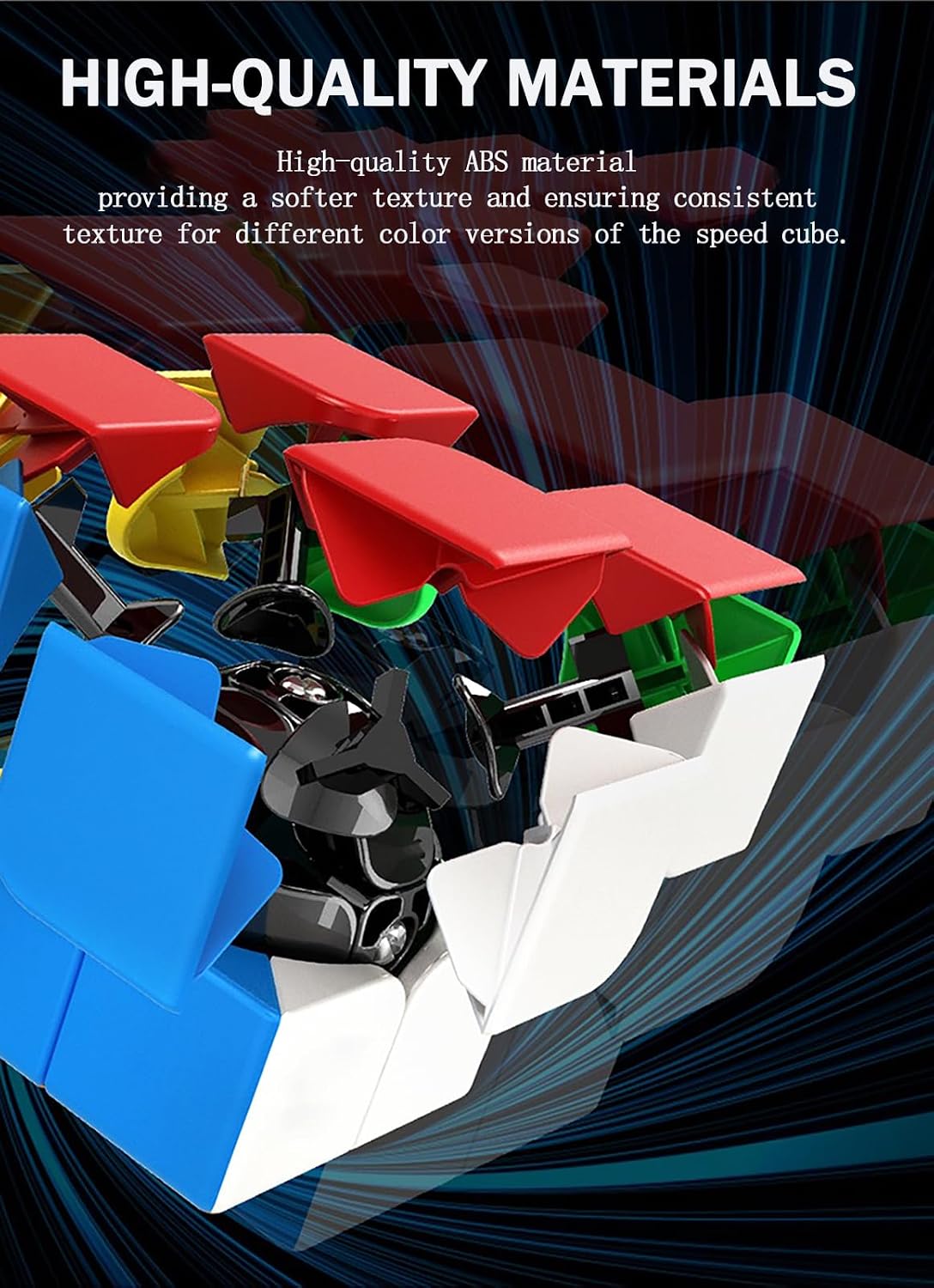 CFMOUR stickerless 2x2 and 3x3 speed cube set in gift box - view 17